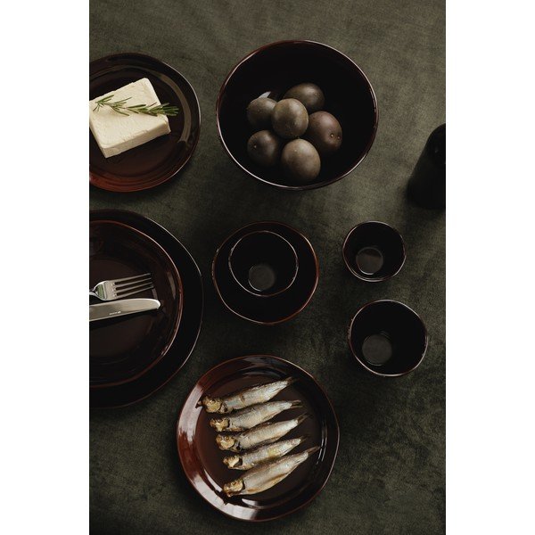 Tazza burgundy in gres 380 ml Manon – S|P Collection-image-4