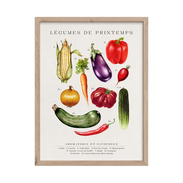 Dipinto 30x40 cm Legumes – Styler