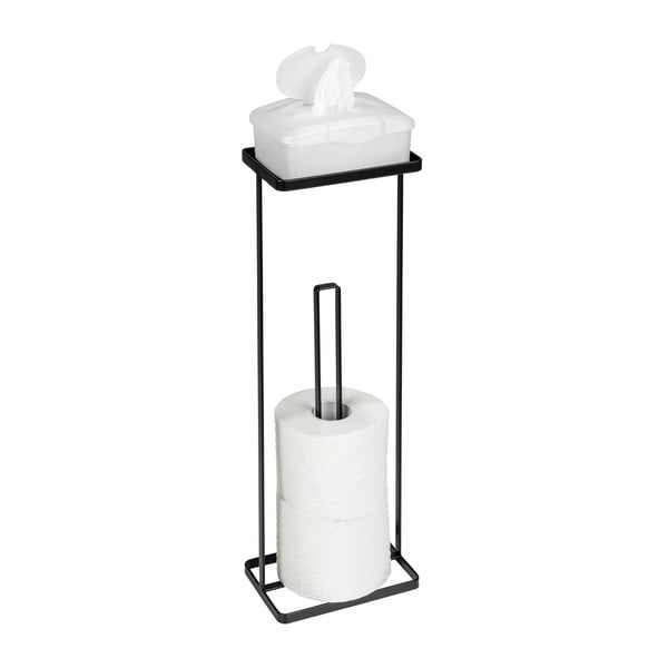 Porta carta igienica nero Gissi - Wenko