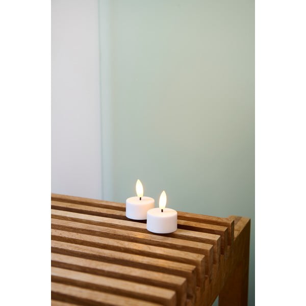 Candele LED in set da 2 (altezza 2 cm) Sille Rechargeable - Sirius-image-1