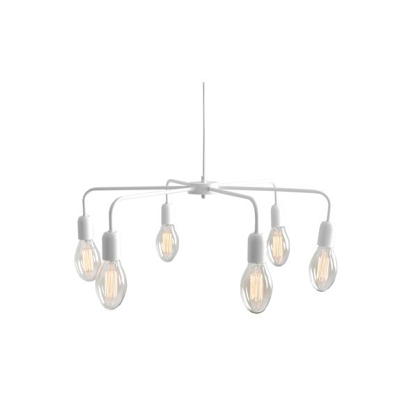 Luce a sospensione bianca Forma personalizzata Croser - CustomForm