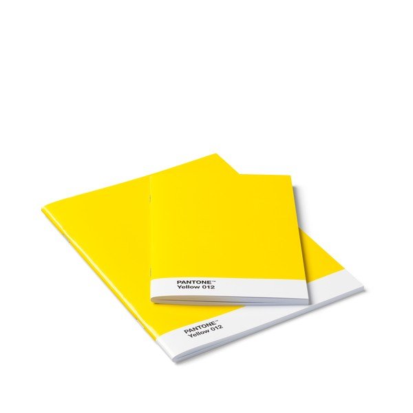 Set di 2 quaderni gialli - Pantone