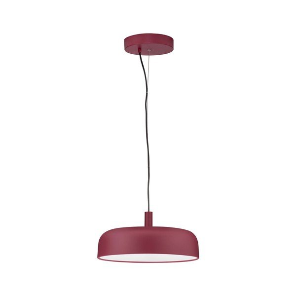 Lampadario LED burgundy in alluminio con intensità regolabile ø 40 cm Noelia – Nova Luce