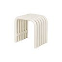 Sedia da esterno beige in metallo Nokk – noo.ma