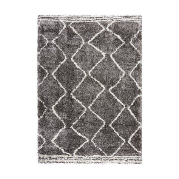 Tappeto grigio 200x290 cm Riad Berber – Flair Rugs