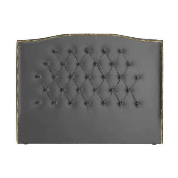 Testata grigio argento Mazzini Sofas Daisy, 160 x 120 cm - Cosmopolitan Design