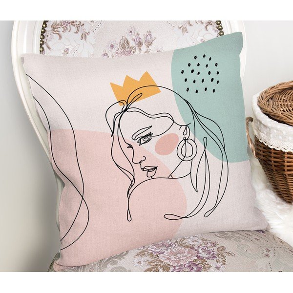 Set di 3 federe decorative Linea minimalista, 45 x 45 cm - Minimalist Cushion Covers-image-1