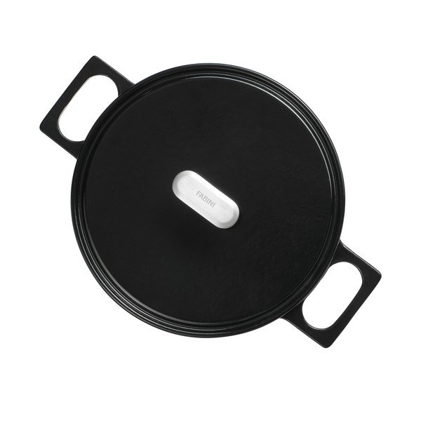 Casseruola in ghisa con coperchio incluso adatta all'induzione 5,5 l Mattia 3.0 – FABINI-image-3