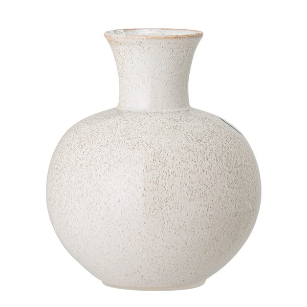 Vaso in gres bianco dipinto a mano Irini - Bloomingville-image-2