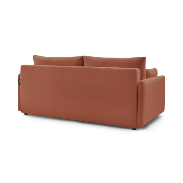 Divano arancione allungabile 211 cm Marcel – Bobochic Paris-image-4