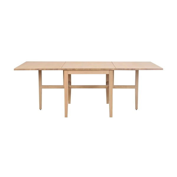 Tavolo pieghevole naturale in legno di quercia, 80 x 100 cm Brockton - Rowico