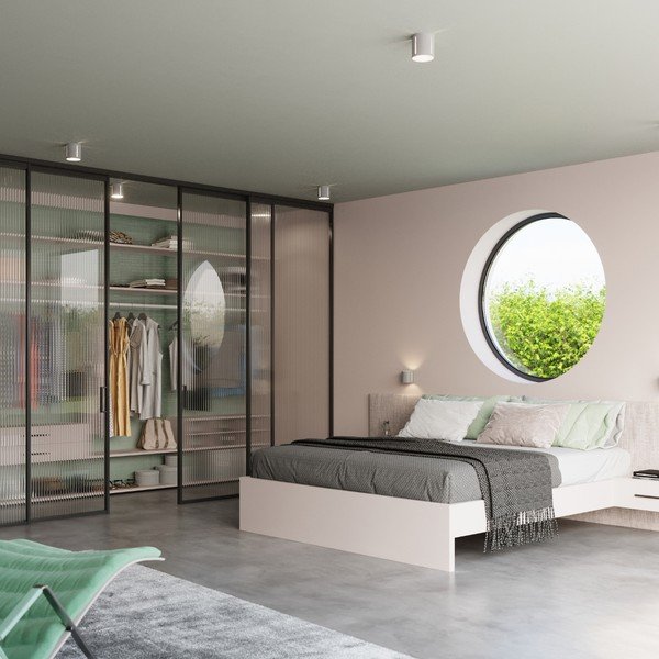 Lampada da parete grigia Vulco - Sollux-image-1