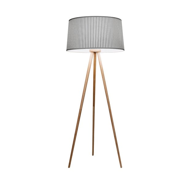 Lampada da terra grigia, altezza 152 cm Bea - SULION