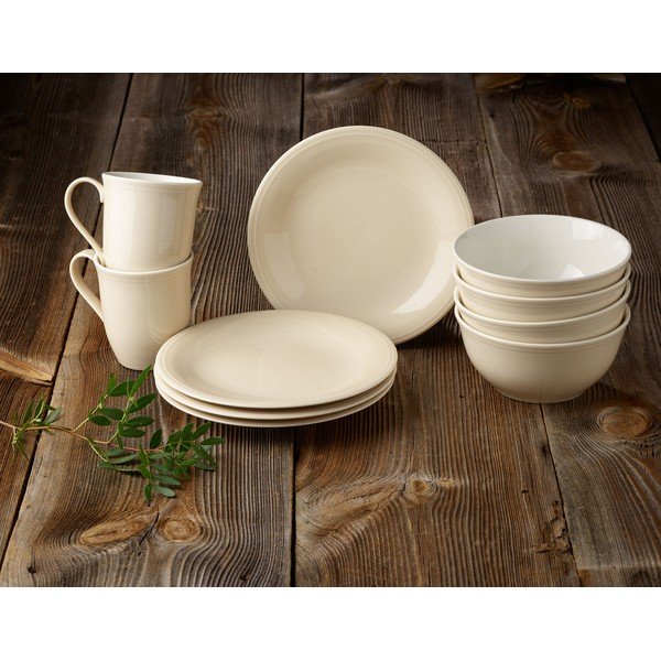 Ciotola in porcellana bianca e beige Villeroy & Boch , 750 ml Like Color Loop - like | Villeroy & Boch-image-1