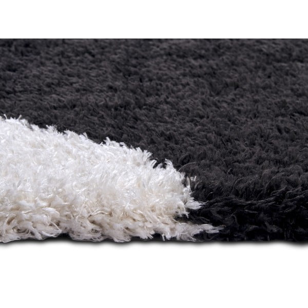 Tappeto bianco e nero 80x150 cm - Elle Decoration-image-3