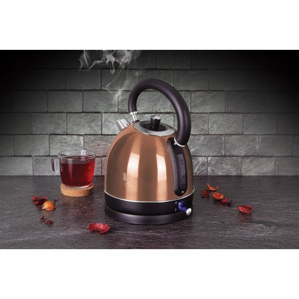 Bollitore 1,8 l Rosegold Metallic Line - BerlingerHaus-image-1
