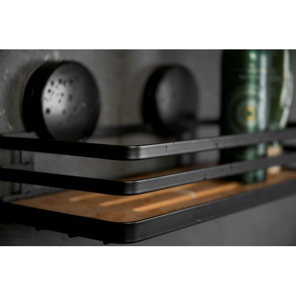 Mensola da bagno nera Alba - Wenko-image-4