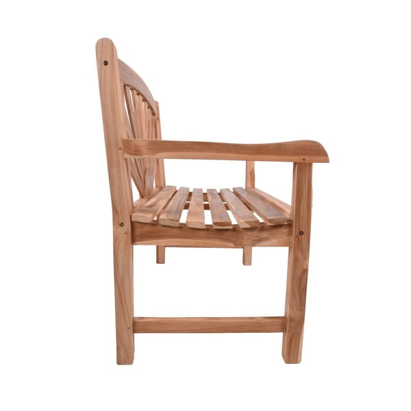Panchina da giardino in legno colore naturale Marisa - Garden Pleasure-image-1