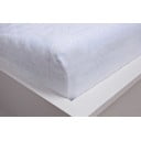 Foglio di microflanella elasticizzato bianco 180x200 cm - Jerry Fabrics