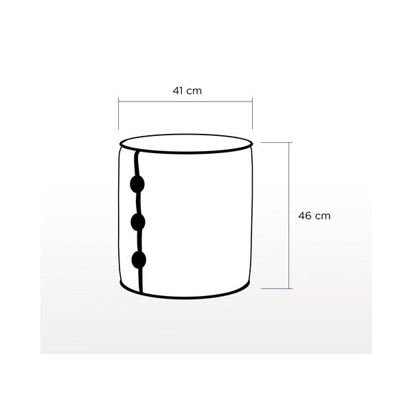 Sgabello Dombi Sebastien,Mimar ⌀ 41 cm - Homitis-image-1