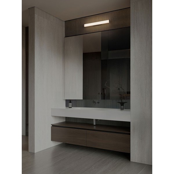 Lampada da parete LED nera opaca in metallo Misty – Nova Luce-image-1