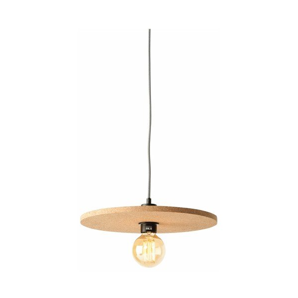 Lampada a sospensione in sughero marrone Algarve - Good&Mojo