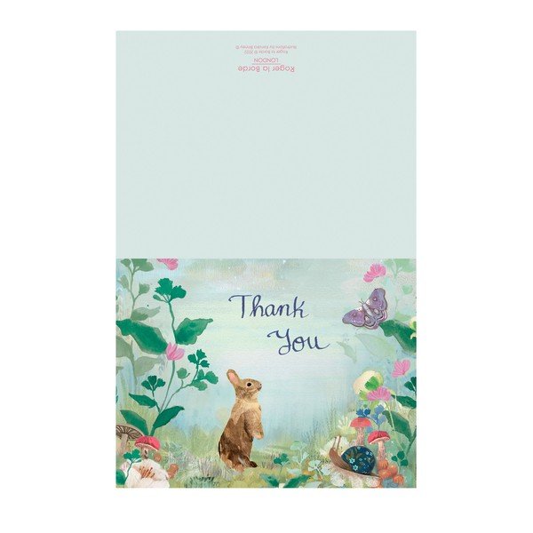 Scatola di biglietti d'auguri 15x3 cm Dreamland Rabbit Chic - Roger la Borde-image-3