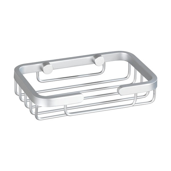 Distributore di sapone a parete in argento Gomo - Wenko-image-2