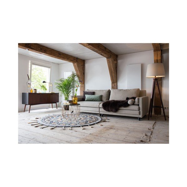 Tappeto fatto a mano , Ø 170 cm Pix - Dutchbone-image-1