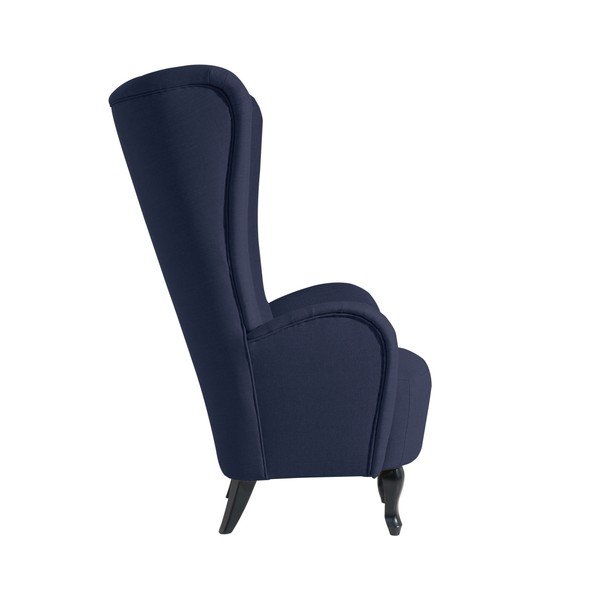 Poltrona Aurora Rec blu scuro - Max Winzer-image-1