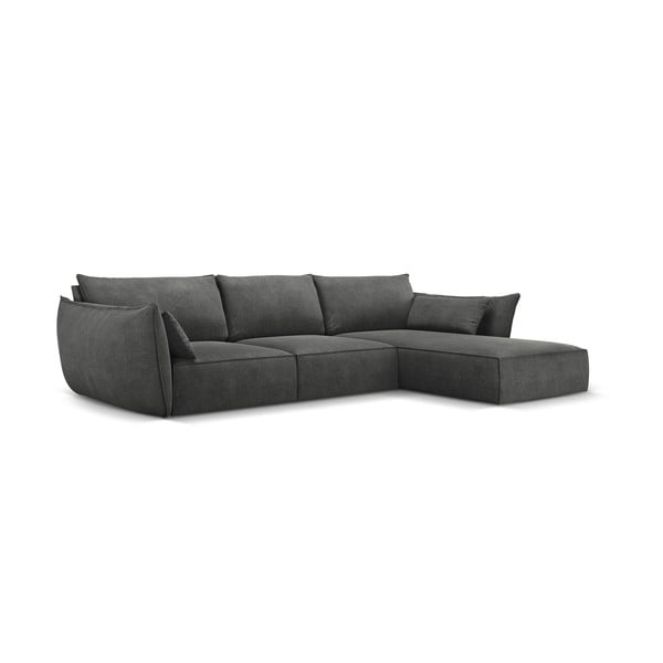 Divano angolare grigio (angolo destro) Vanda - Mazzini Sofas-image-2