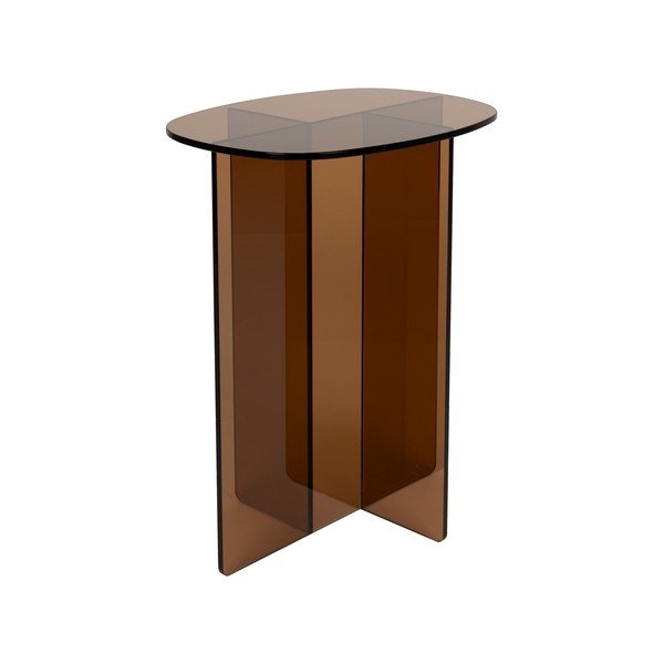 Tavolino in vetro 30x40 cm Linea – Zuiver-image-2
