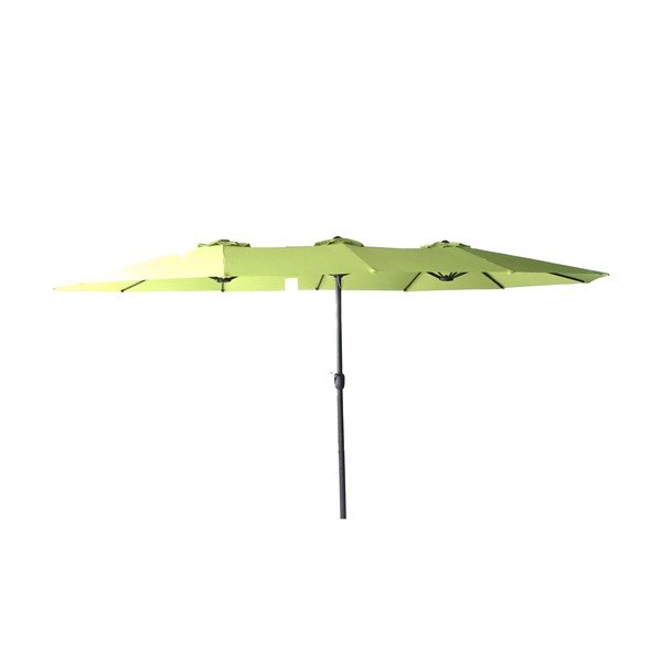 Ombrellone verde 456x270 cm Double - Rojaplast