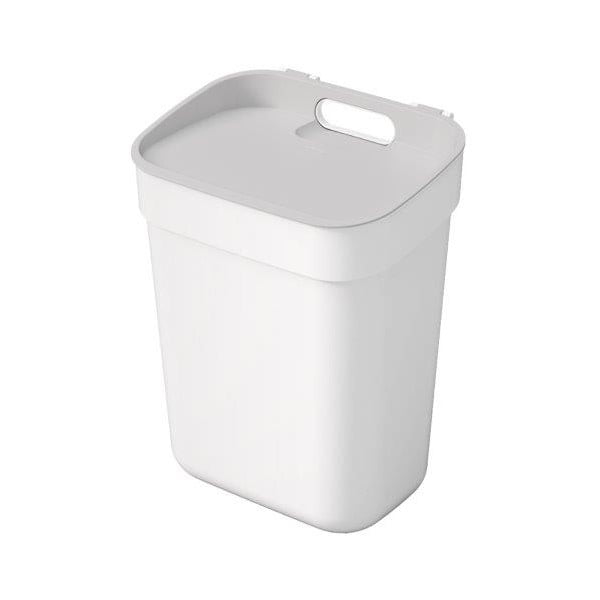 Bidone bianco in plastica riciclata 10 l Ready To Collect - Curver