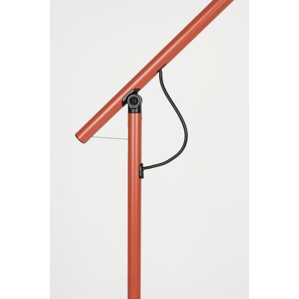 Lampada da terra rossa (altezza totale 120 cm) Aero – White Label-image-3