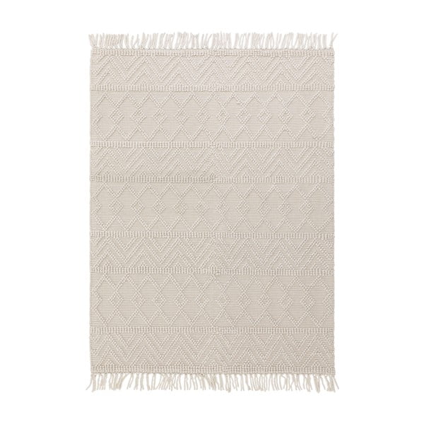 Tappeto in lana crema 160x230 cm Asra - Asiatic Carpets