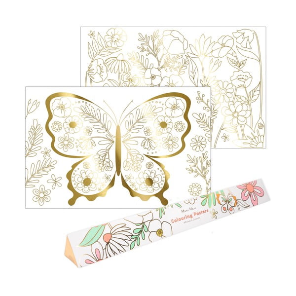 Pagine da colorare Butterfly - Meri Meri