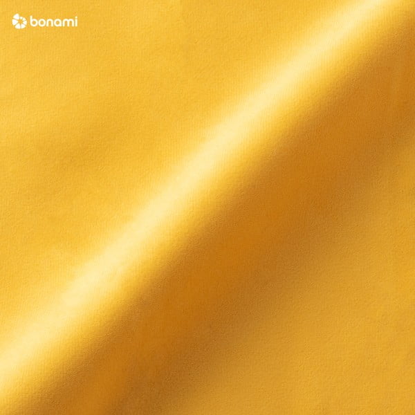 Poltrona in velluto giallo Sardaigne - Mazzini Sofas-image-1