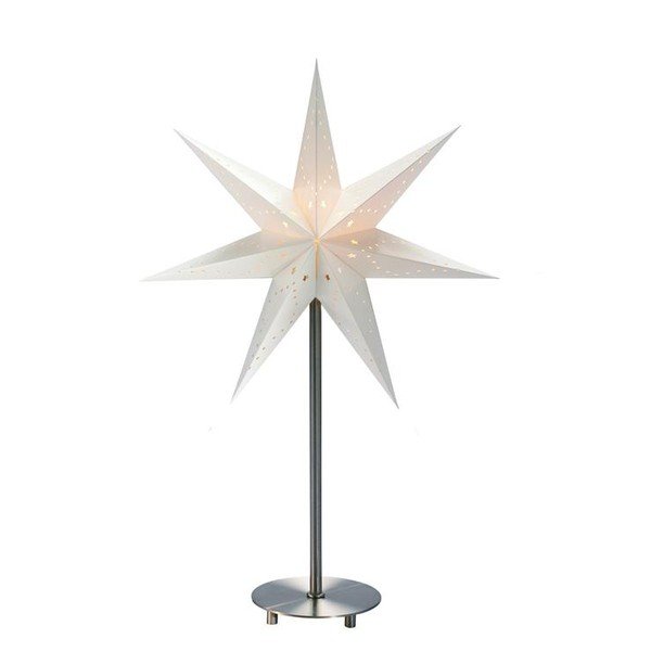 Decorazione luminosa bianca, altezza 52 cm Saturnus - Markslöjd