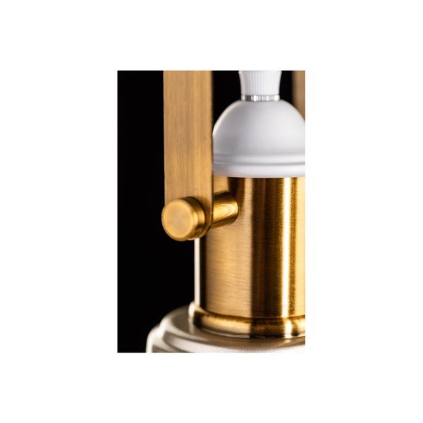 Lampada a sospensione in argento con paralume in metallo ø 22 cm Zenit - GTV-image-3