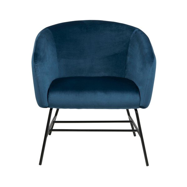Poltrona Ramsey blu scuro - Actona-image-2