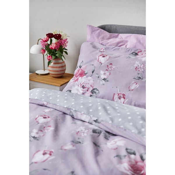 Biancheria da letto rosa in cotone per letto matrimoniale, 200 x 220 cm Belle - Bonami Selection-image-4