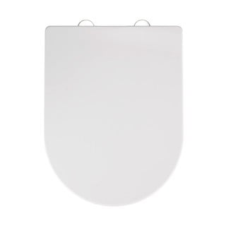 Sedile per wc bianco con chiusura facilitata , 47 x 35,5 cm Calla - Wenko