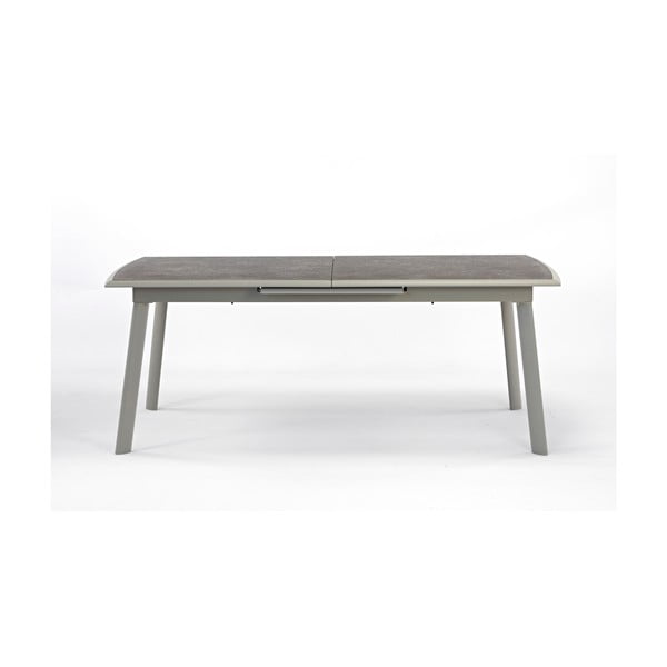 Tavolo da pranzo da giardino in alluminio 100x200 cm Rotonde - Ezeis