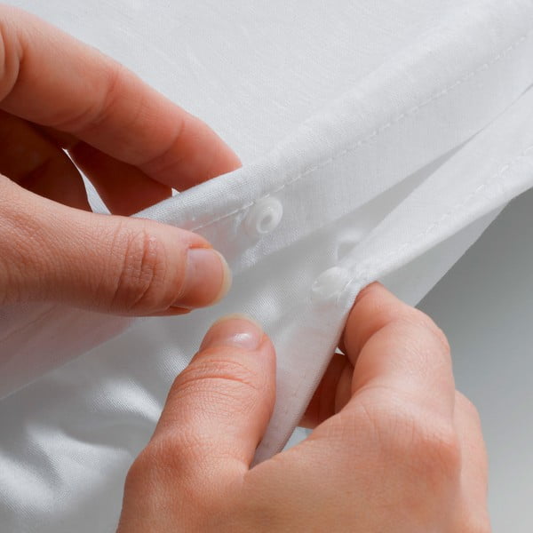 Biancheria in cotone antracite per letto singolo 140x200 cm Lina - douceur d'intérieur-image-1