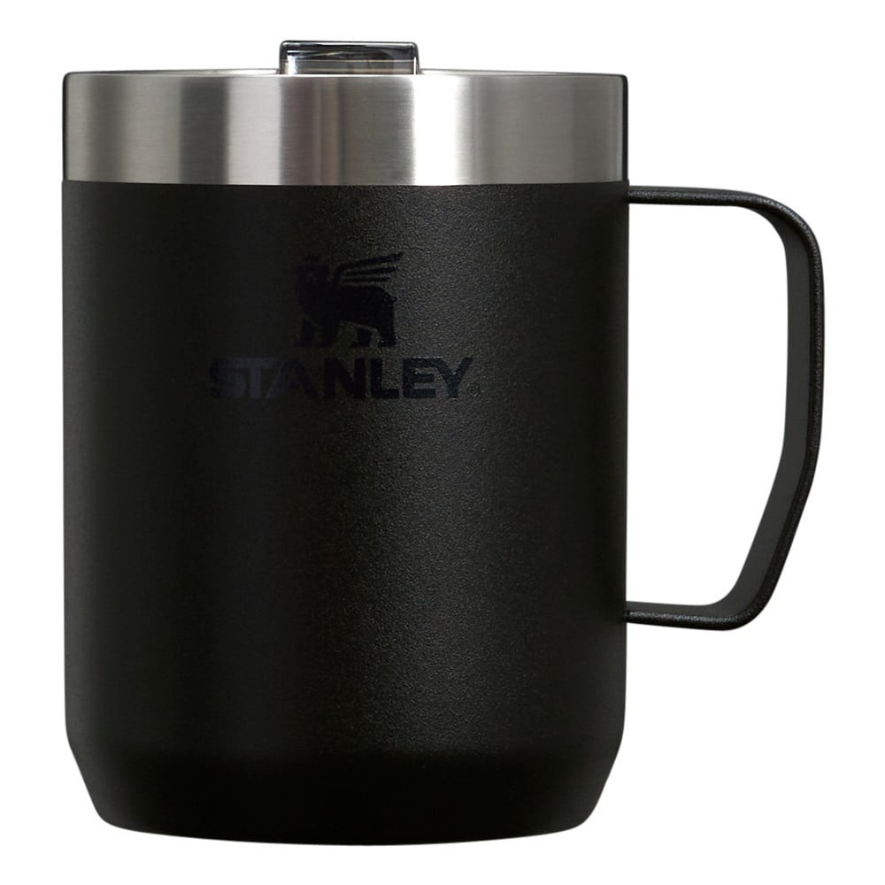 Tazza termica nera in acciaio inox 230 ml Stay-Hot Camp Mug Black – Stanley | Tazze termiche