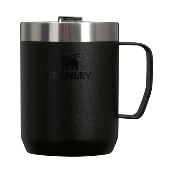 Tazza termica nera in acciaio inox 230 ml Stay-Hot Camp Mug Black – Stanley