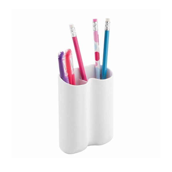 Bílý kelímek na kartáčky InterDesign Affixx-image-4