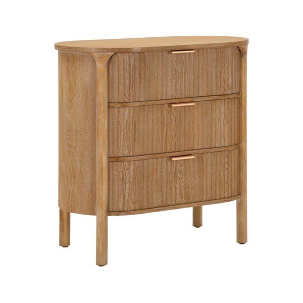 Cassettiera di colore naturale in abete massiccio 80,5x82x47 cm Gothenburg – Mauro Ferretti-image-4