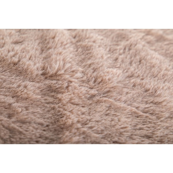 Coperta marrone in pelliccia finta 150x200 cm Ruby – Tiseco Home Studio-image-2